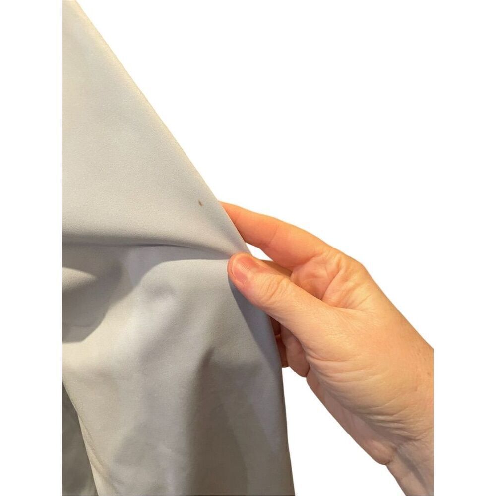 Avia Women's Track Jacket Size L Silver Sport-Wick Stretch Pullover - Picture 3 of 10